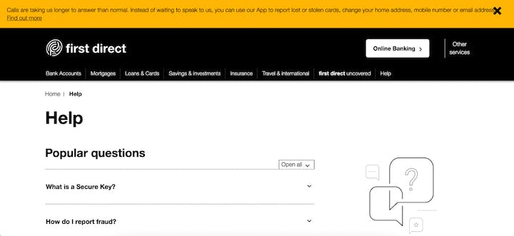 first direct knowledge base example