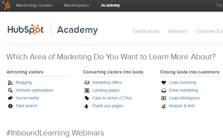 Hubspot Academy