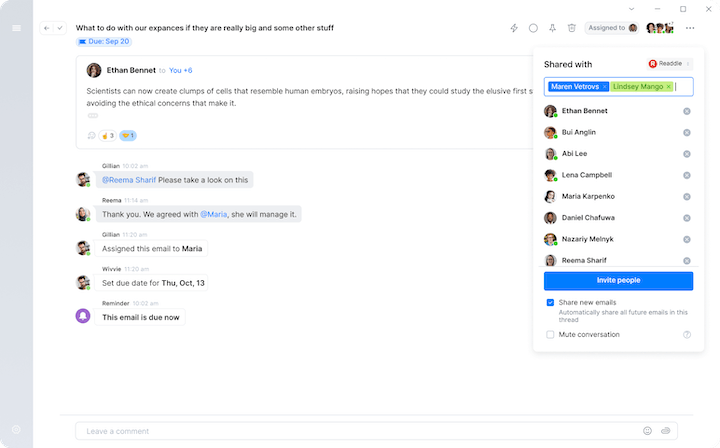 Product Screenshot: Spark Mail